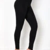 Black High Waist Super Elastic Legging -Modlily Shop 248688 P 15973714607221