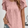 Dusty Pink Lightweigh Short Sleeve T Shirt 1 Dusty Pink Lightweigh Short Sleeve T Shirt -Modlily Shop 327065 P 1676961201144