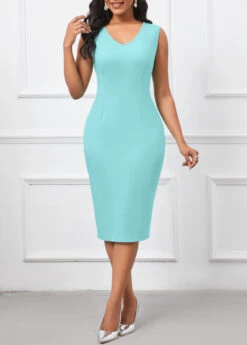Mint Green Two Piece Dress And Cardigan -Modlily Shop 335783 P 16957213112444