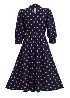 Black Cut Out Polka Dot Dress -Modlily Shop 339000 P 1694055441603